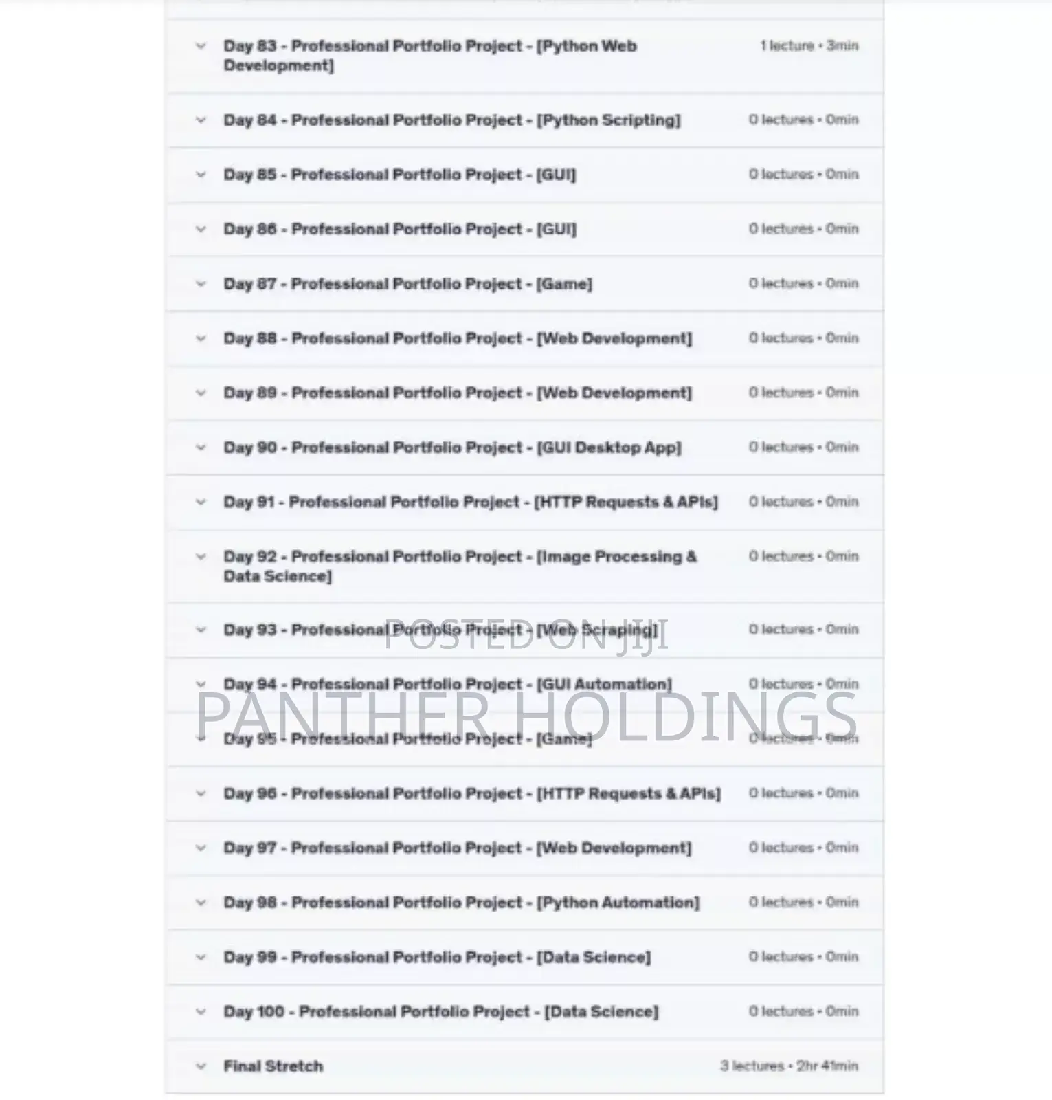 100 Days of Code: The Complete Python Pro Bootcamp