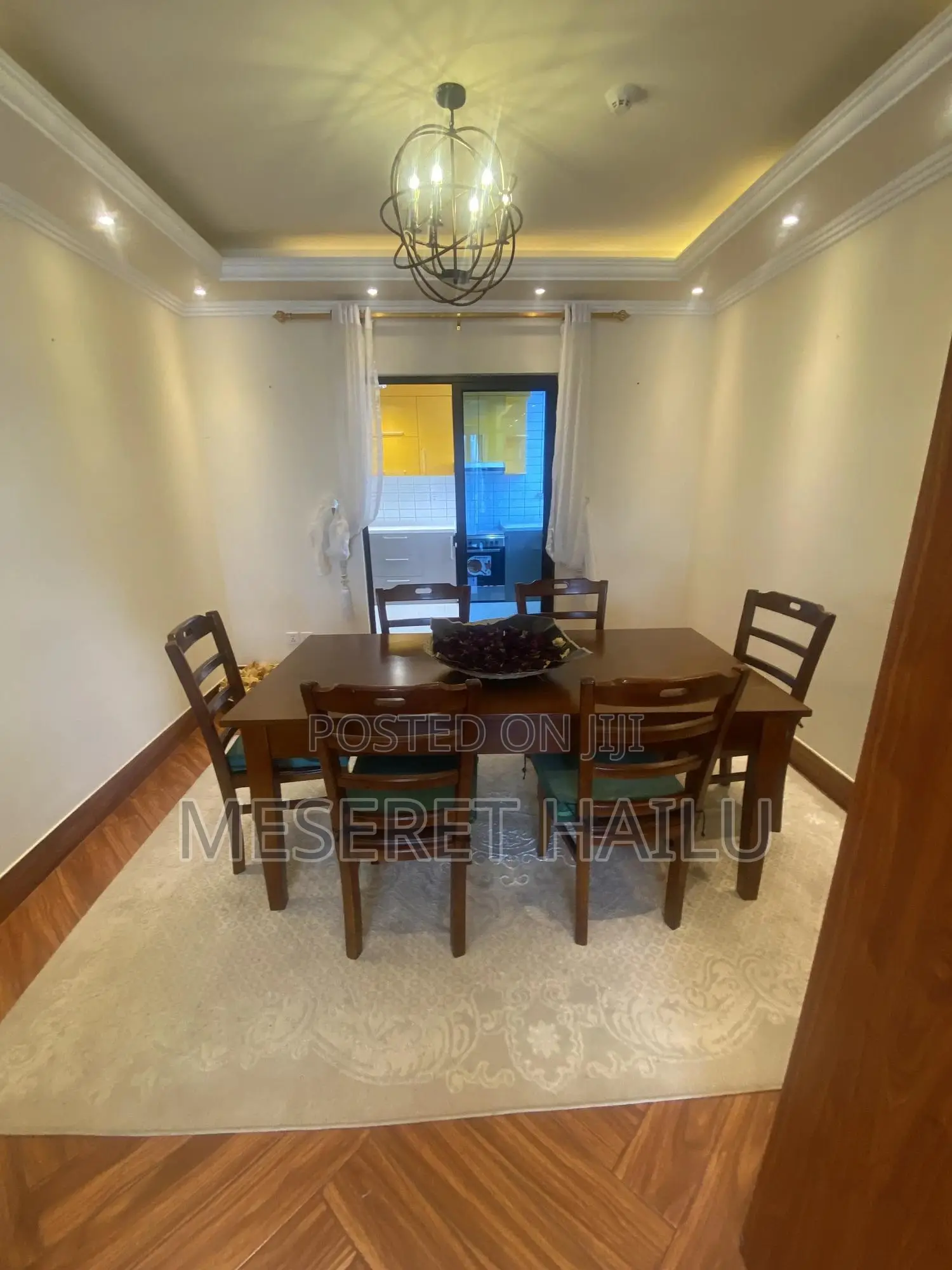 Furnished 3bdrm Apartment in Bole for rent