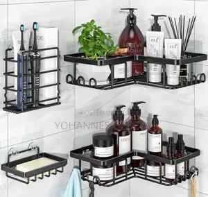 Photo - 5 in 1 Corner Shower and Kitchen Organizer Caddy