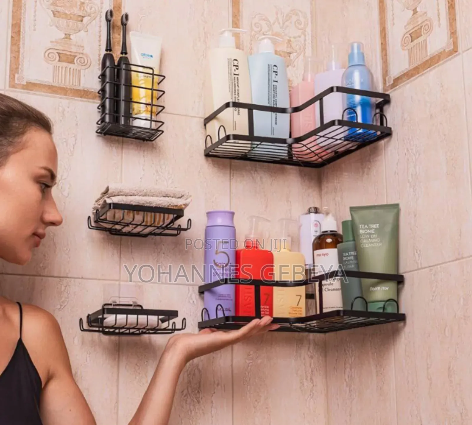 5 in 1 Corner Shower and Kitchen Organizer Caddy