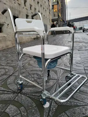 Photo - Portable Toilet Stool Chair劂፱rust-Proof Materials Offering Stability