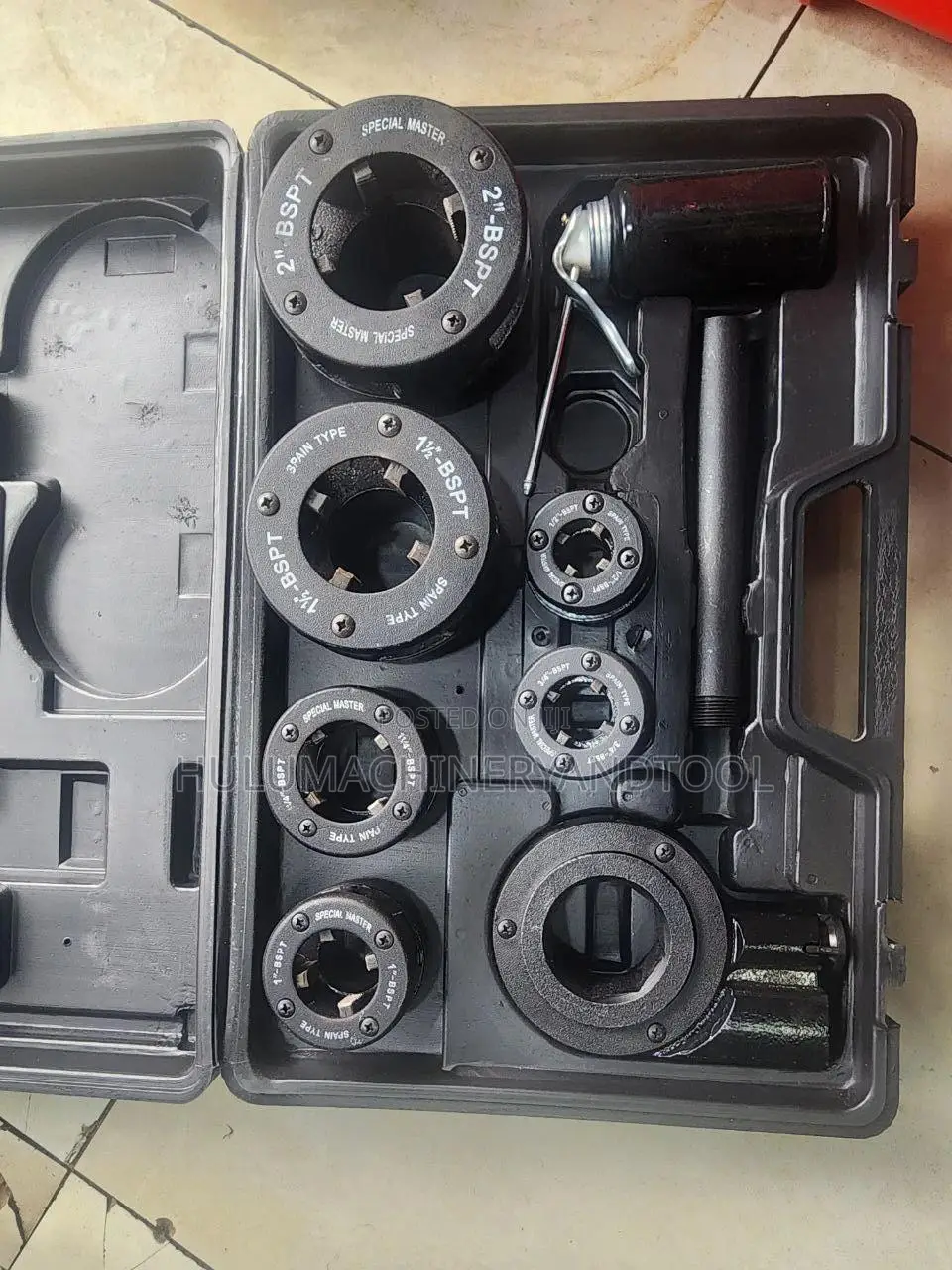 Portable Hand Ratchet Pipe Threader Kit