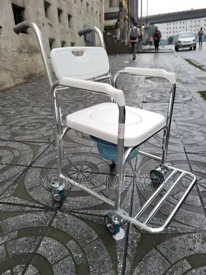 Photo - Rolling Commode Chair圣፷toilet Chair磡௹Warm Seat Base睪*Toilet Chair