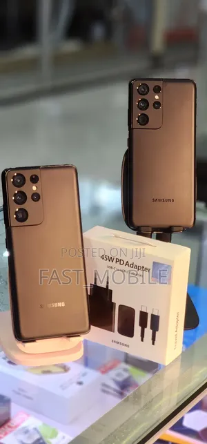 Photo - New Samsung Galaxy S21 Ultra 5G 256 GB Black