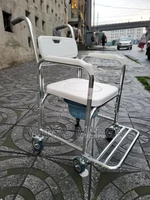 Photo - 3 in 1 - Chair礙፸with Built-in Toilet殲¶Wheelchair Shower - Bath Chair