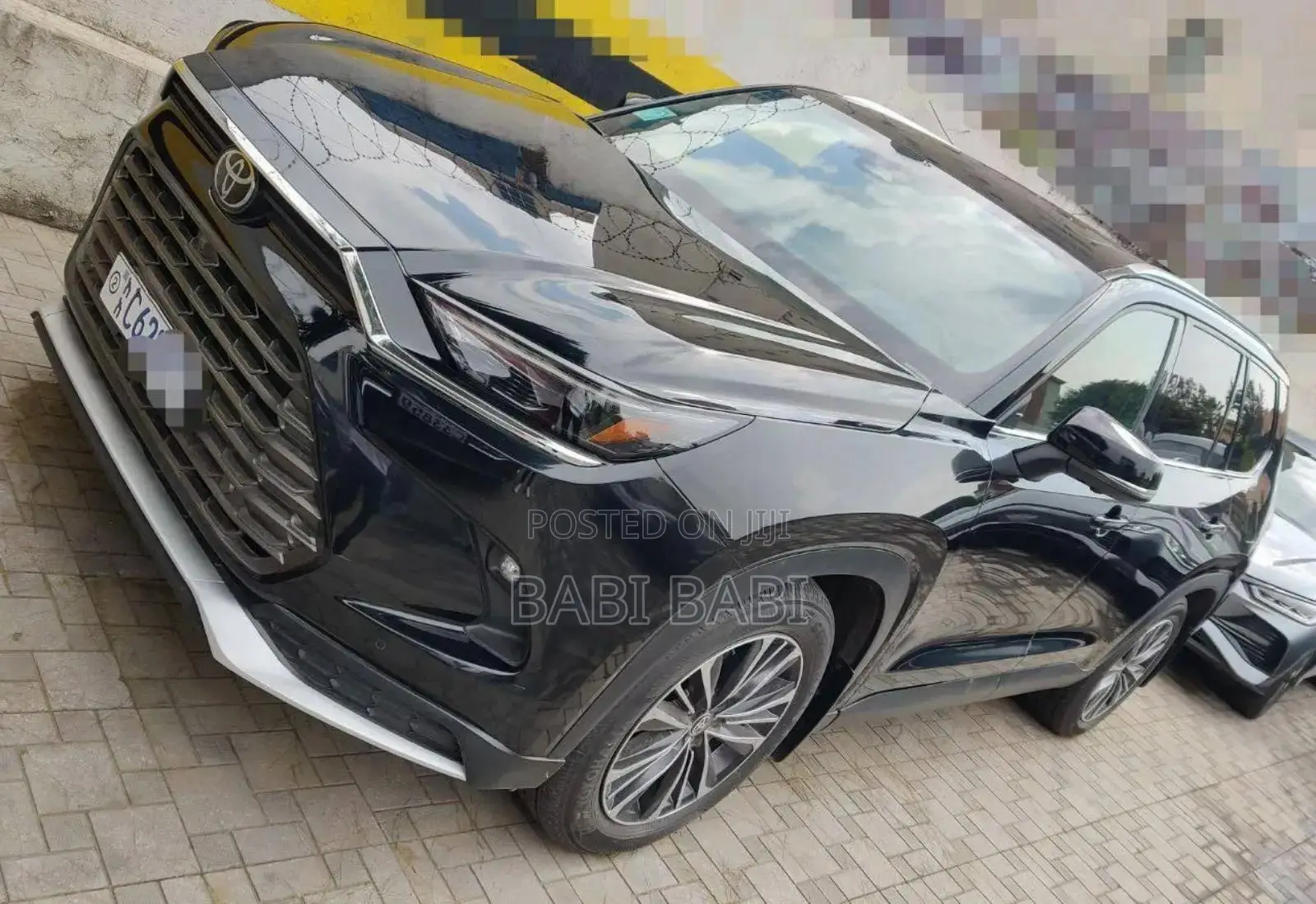 Toyota Grand Highlander Hybrid 2024 Matt Black