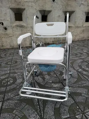 Photo - Toilet Chair鞏፬bathroom as Shower Chair, Bath Stools咳℥Commode Chair
