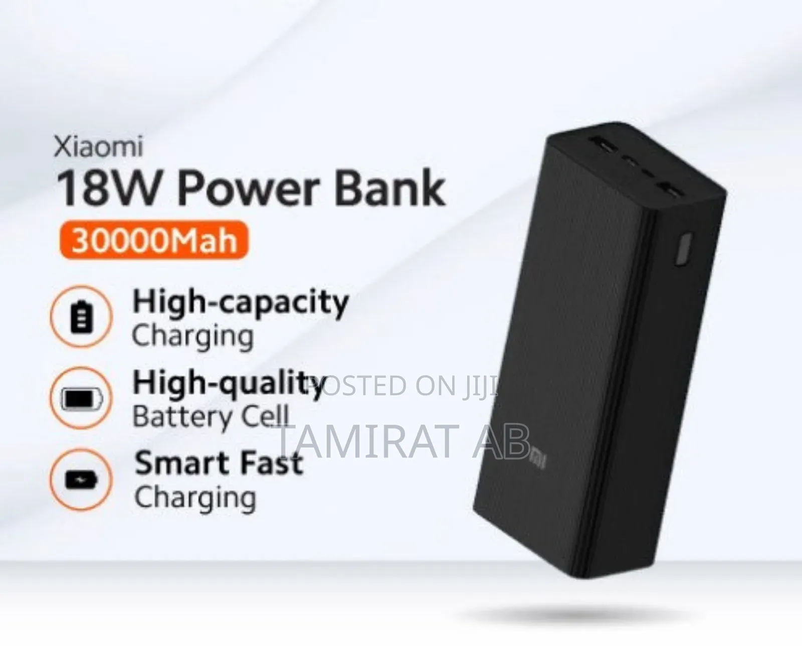 Xiaomi 18w Powerbank 30000mah | Dual Input Output Ports | Fastcharging
