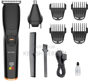 Porodo 2in1 Hair and Nose Trimmer