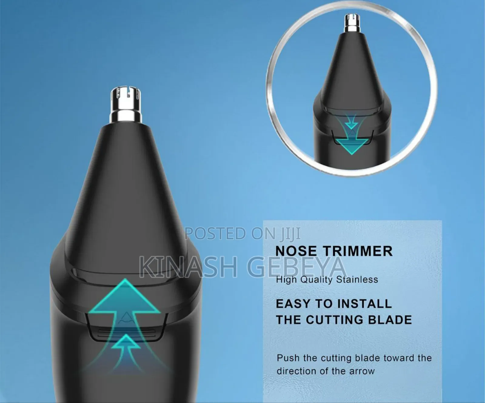 Porodo 2in1 Hair and Nose Trimmer