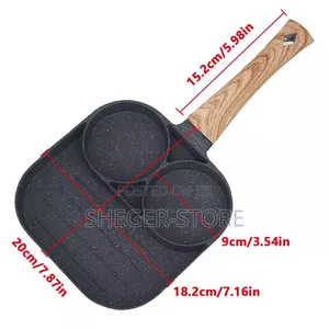 Non-Stick 3 in 1 Multi Purpose Frying Pan(የማያሳርር)
