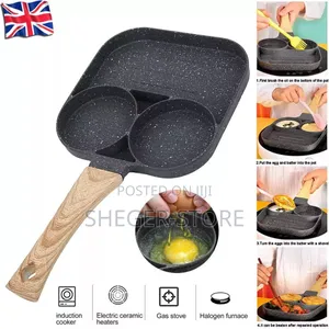 Non-Stick 3 in 1 Multi Purpose Frying Pan(የማያሳርር)