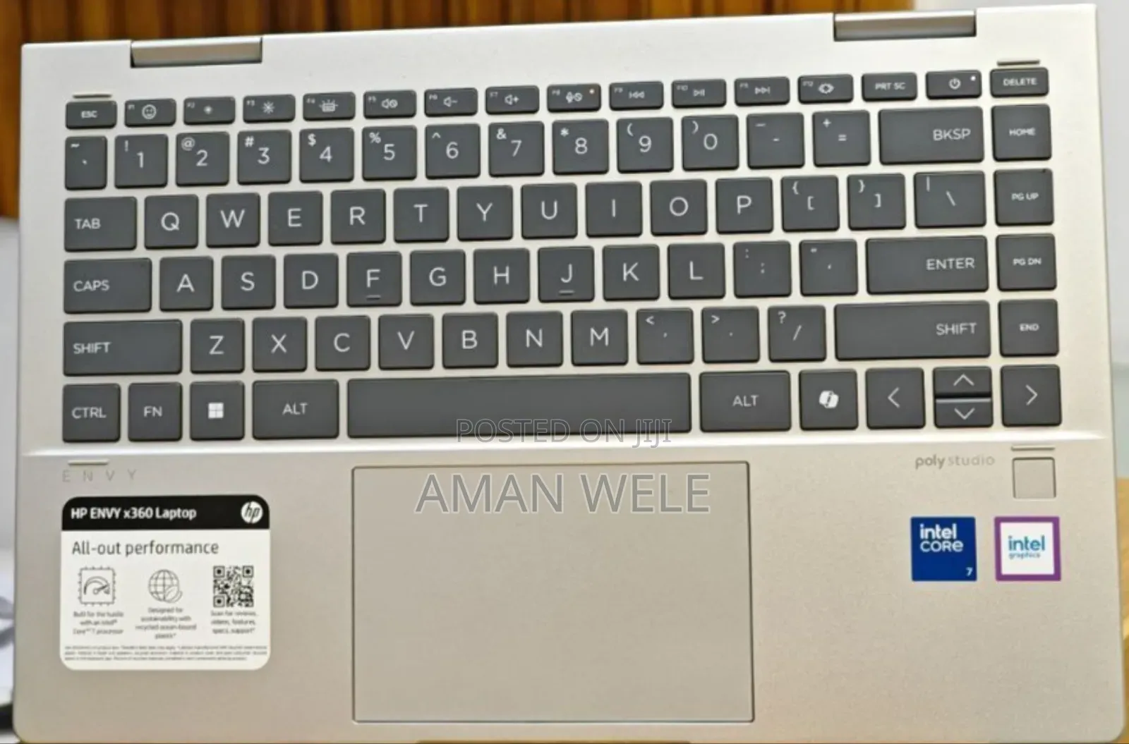 New Laptop HP Envy X360 16GB Intel SSD 1T