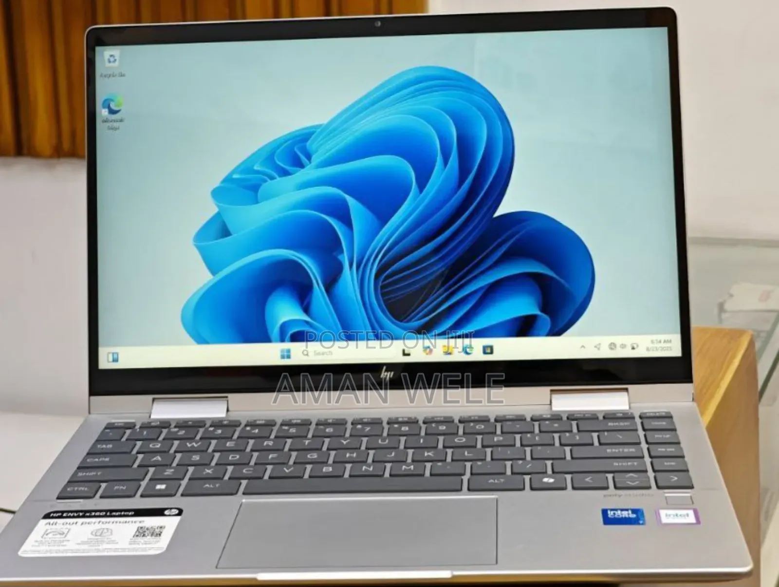 New Laptop HP Envy X360 16GB Intel SSD 1T