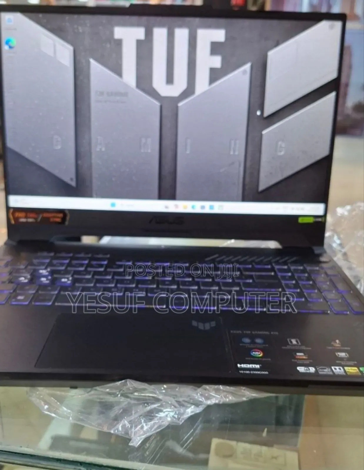 New Laptop Asus TUF Gaming A15 16GB AMD Ryzen 7 SSD 512GB