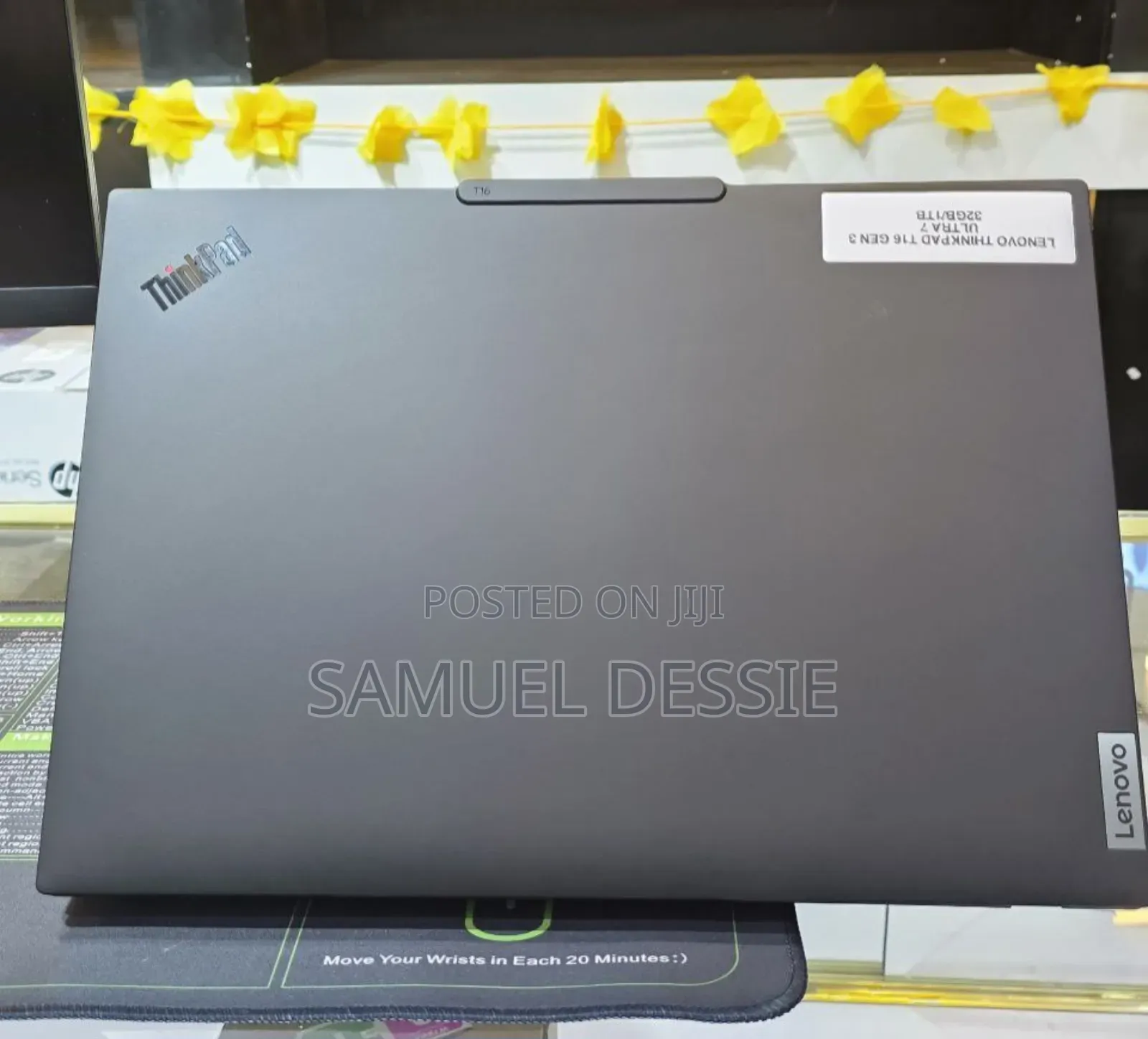 New Laptop Lenovo Thinkpad T15 Gen1 32GB Intel Core Ultra 7 SSD 1T