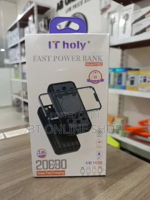 Photo - It Holy P202 Power Bank With 4 Built-in Cables and Wireless Charging