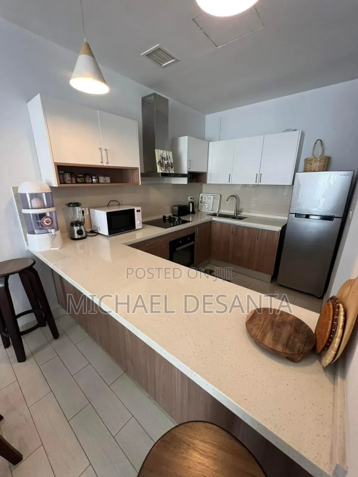 Furnished 2bdrm Apartment in Sacuur Real Estate, Kirkos for rent