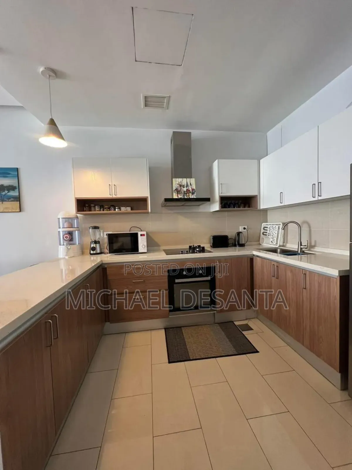 Furnished 2bdrm Apartment in Sacuur Real Estate, Kirkos for rent