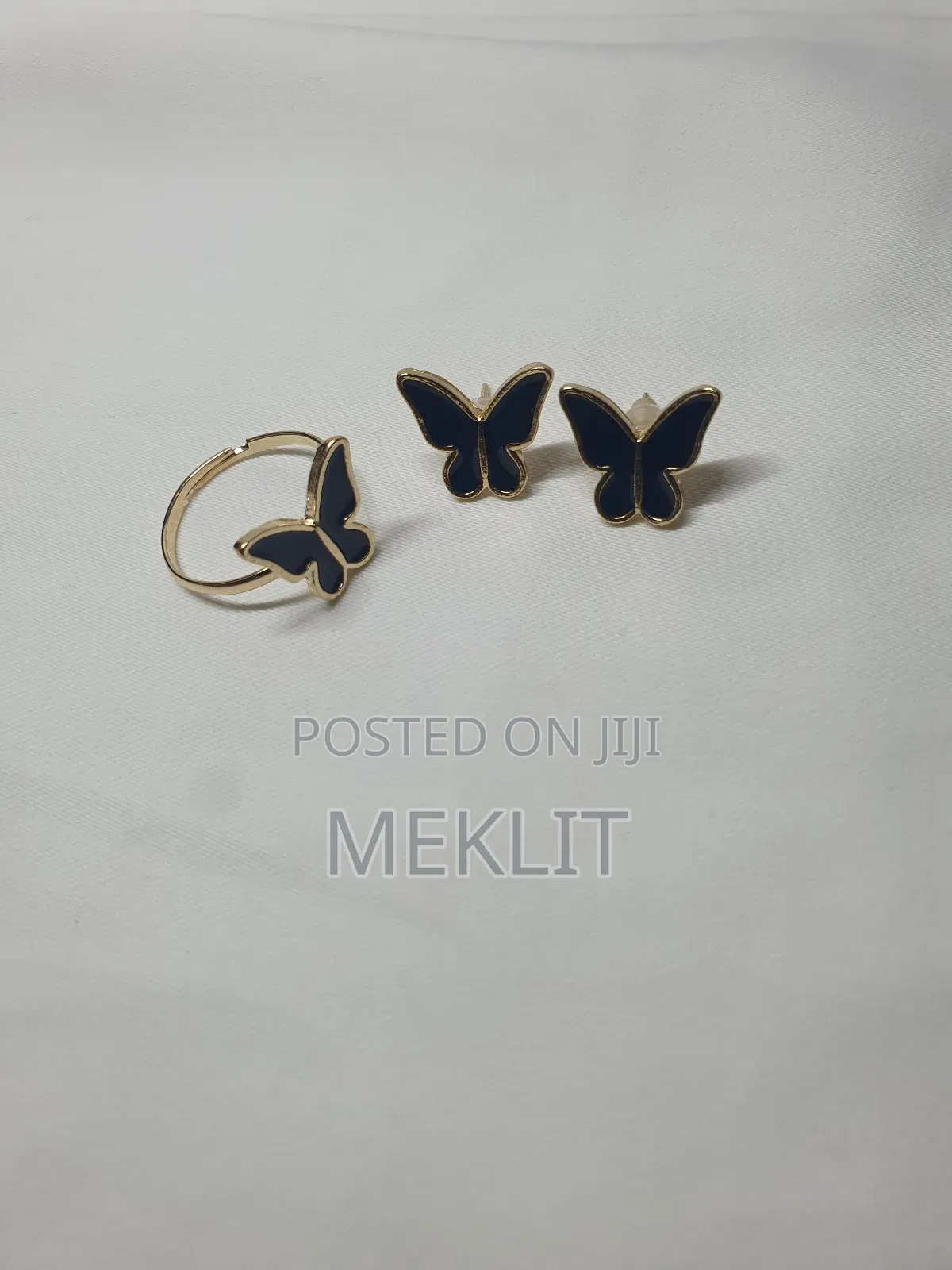 Butterfly Ear Ring,Ring,Necklace