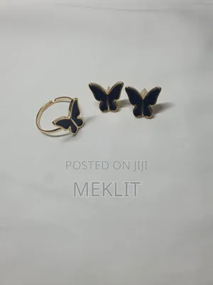 Butterfly Ear Ring,Ring,Necklace