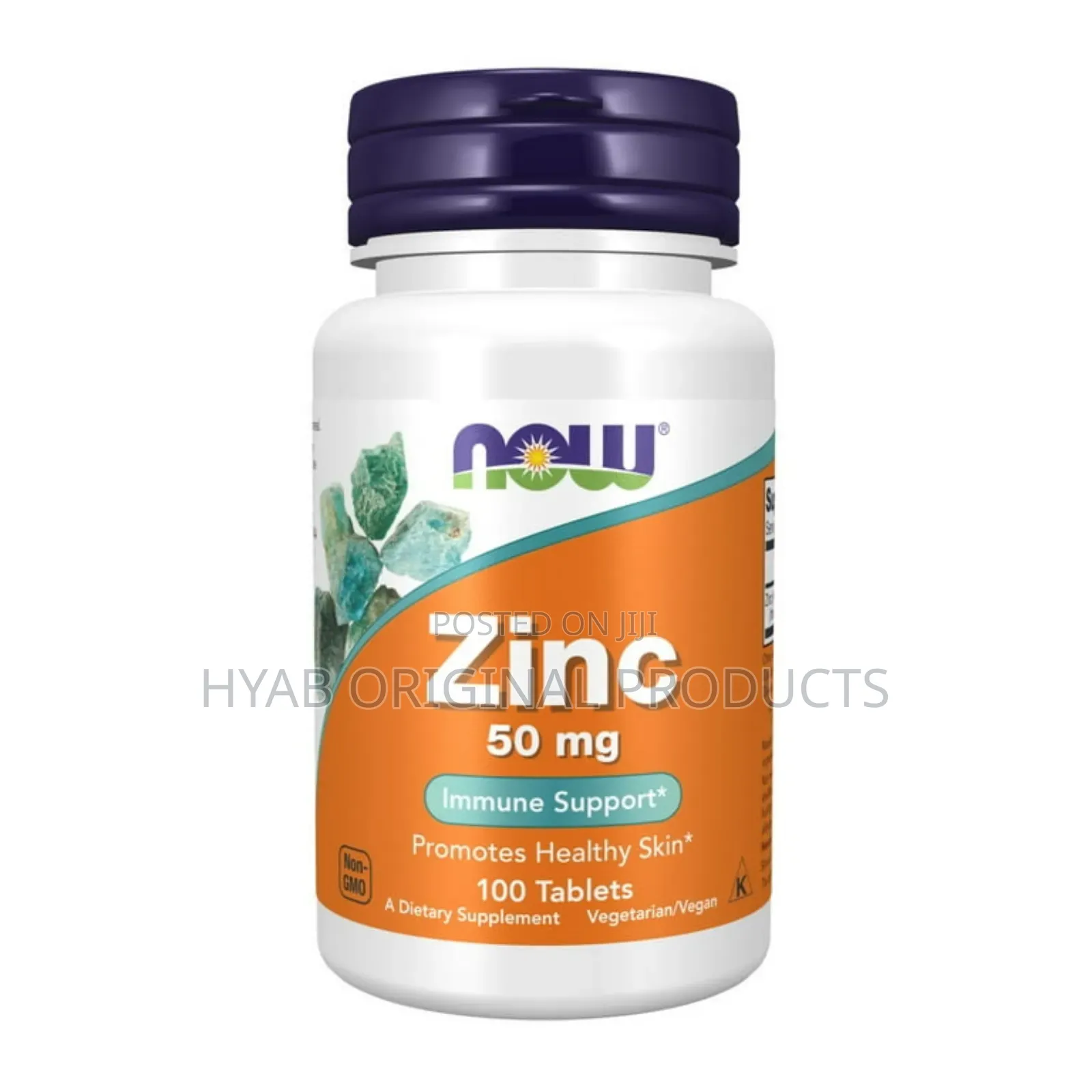 Zinc (Zinc Gluconate) 50 Mg, Supports Enzyme Functions Immune Function