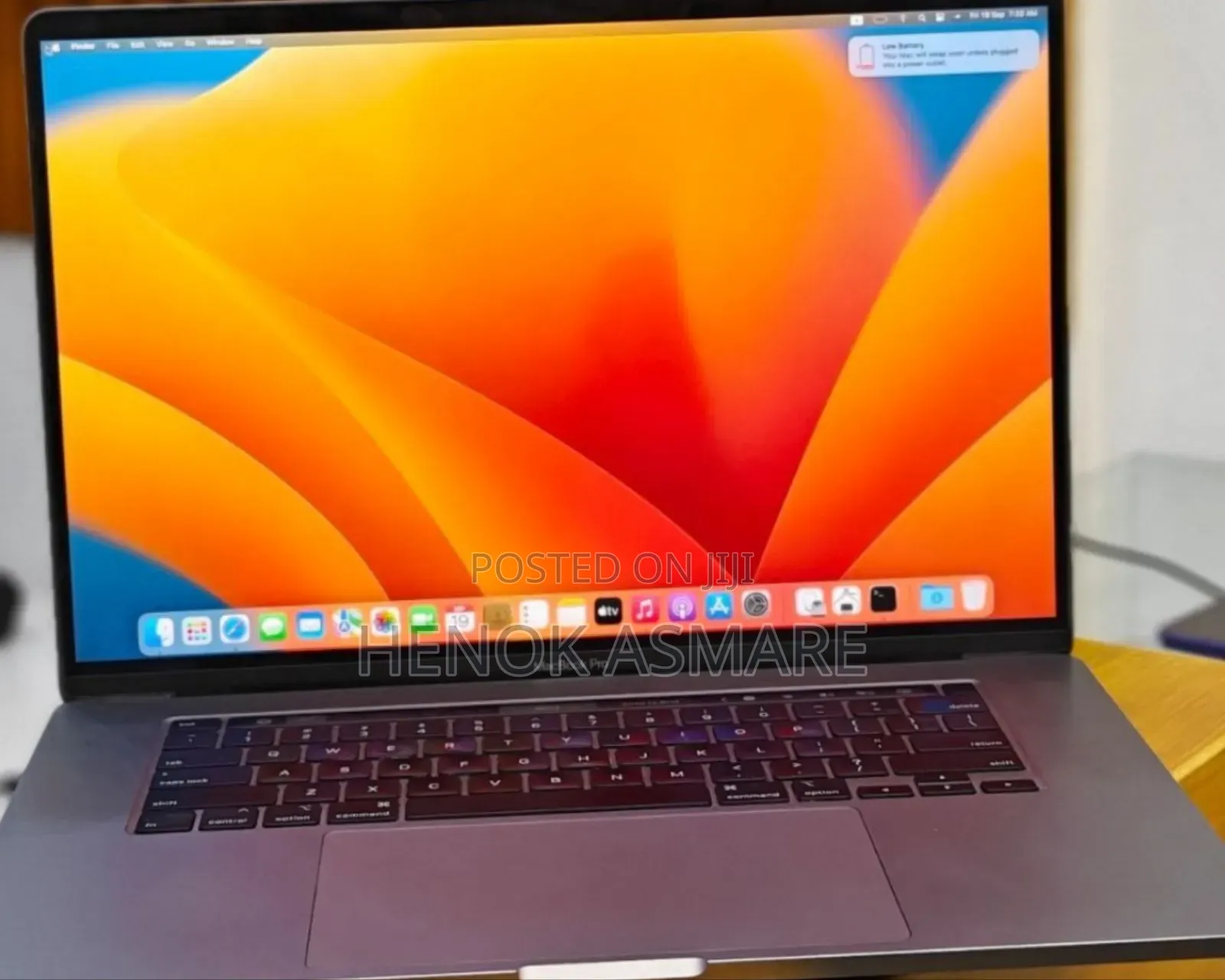 New Laptop Apple MacBook Pro 2019 16GB Intel Core I7 SSD 512GB