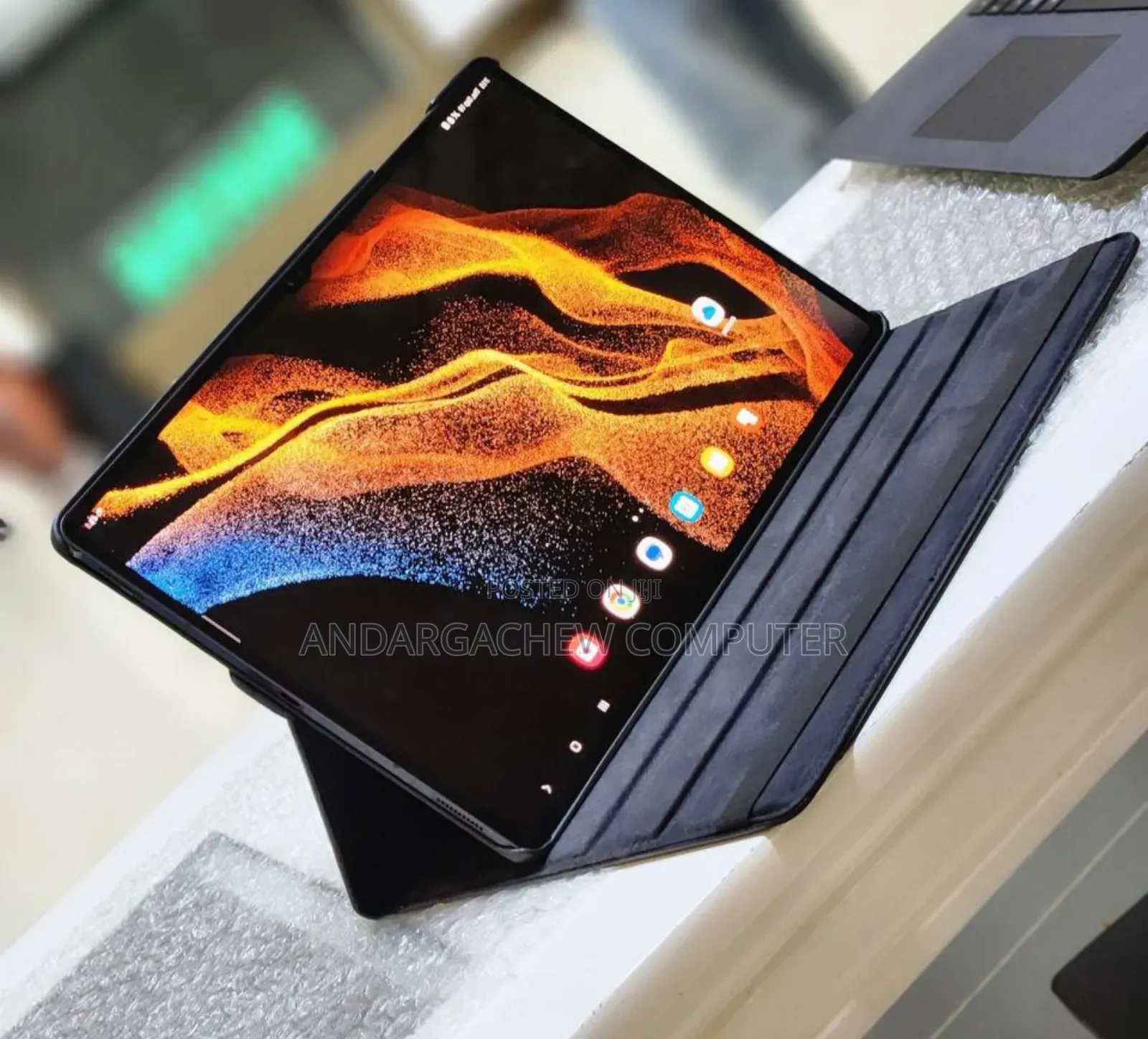 New Samsung Galaxy Tab S8 Ultra 256 GB Black