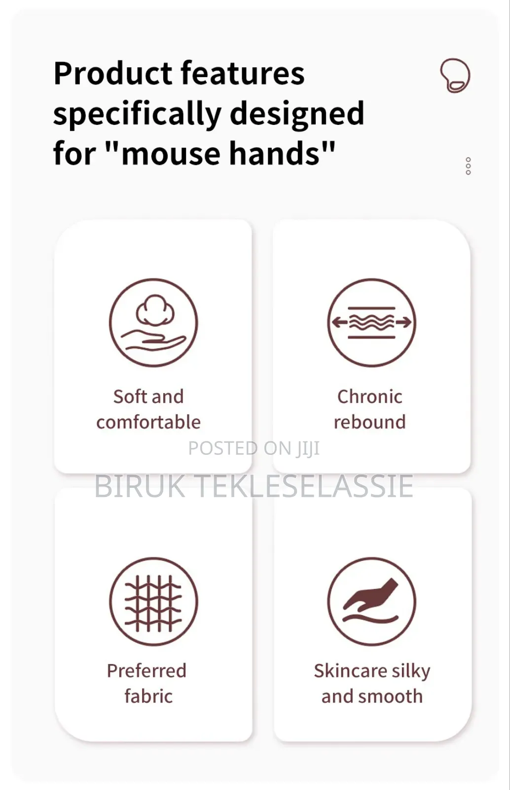 Ergonomic Wrist Rest Mouse Pad