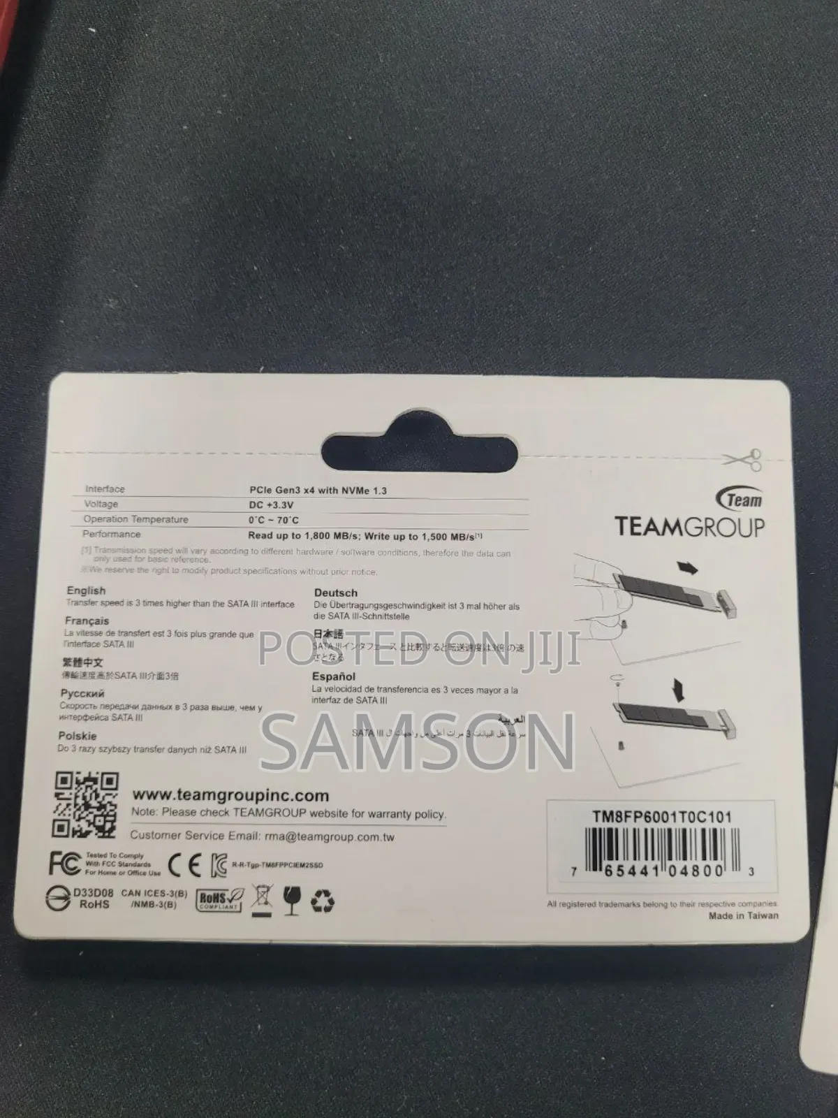 1tb Lexar M.2 SSD Nvme Team Group