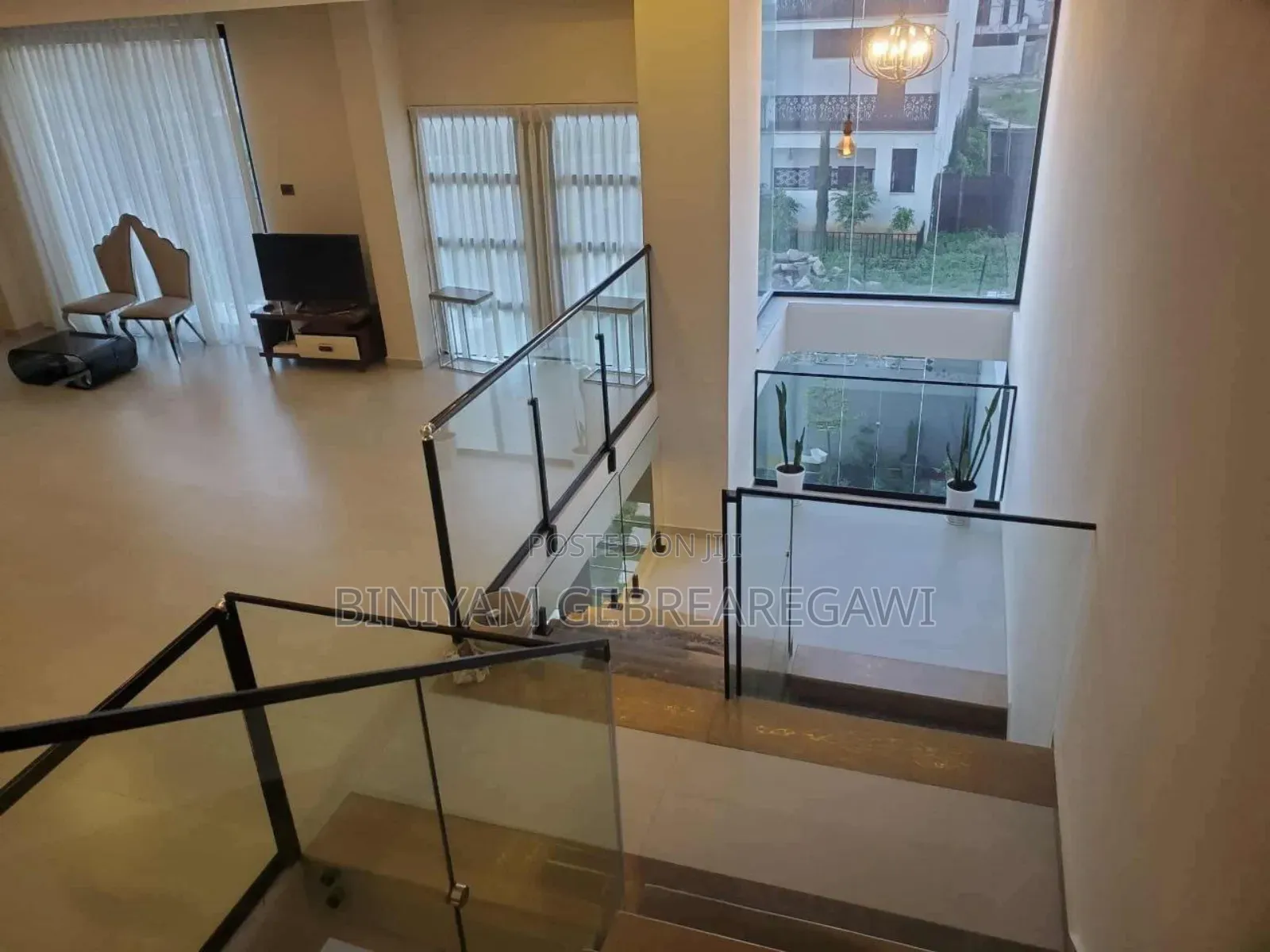 Furnished 5bdrm House in G+1, Yeka for rent