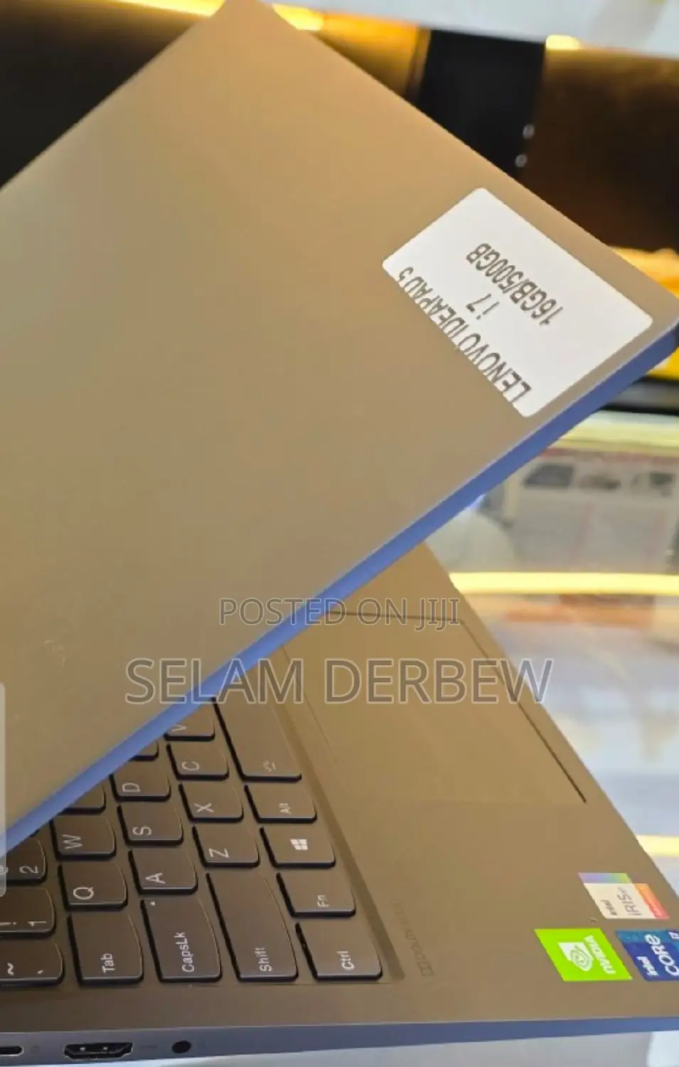 New Laptop Lenovo Ideapad 3 16GB Intel Core I7 SSD 512GB