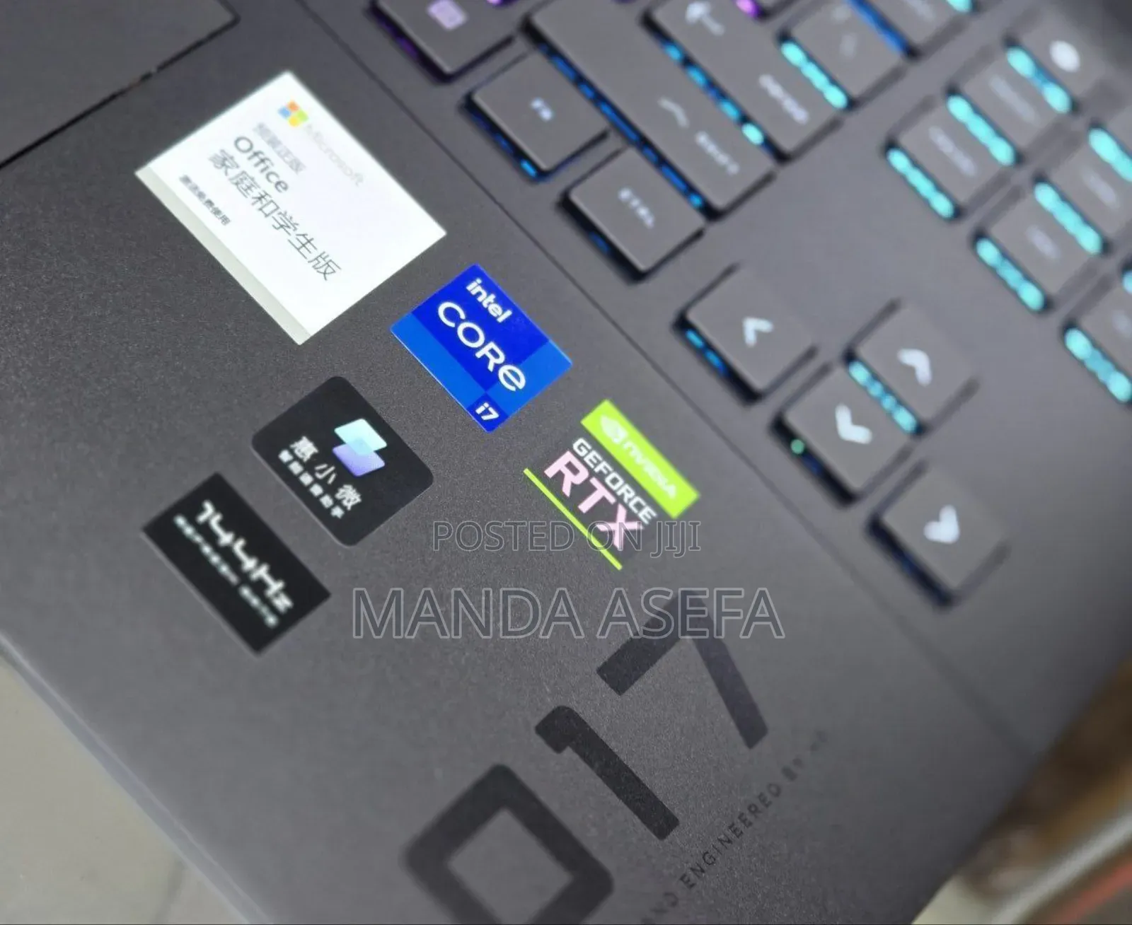 New Laptop HP Omen 17 16GB Intel Core I7 SSD 1T