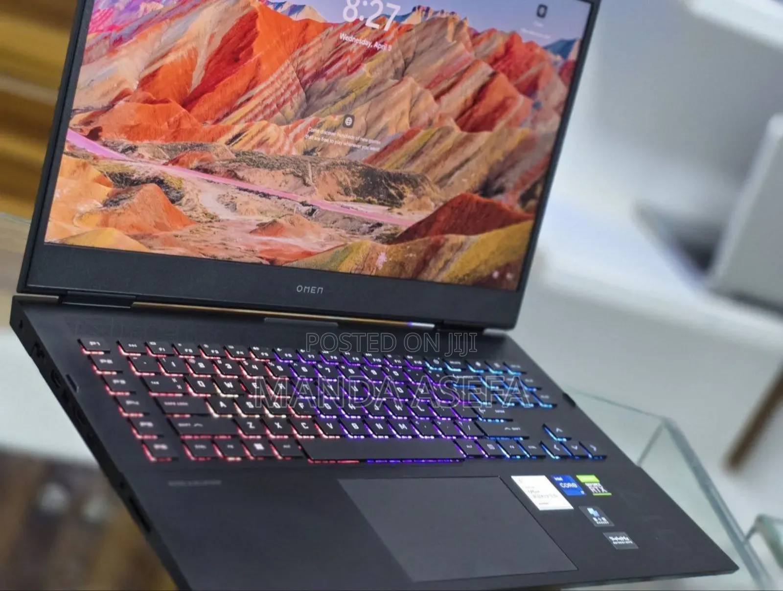 New Laptop HP Omen 17 16GB Intel Core I7 SSD 1T