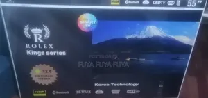 Photo - Rolex 55 Inchi Double Glass Smart 2025 Tv