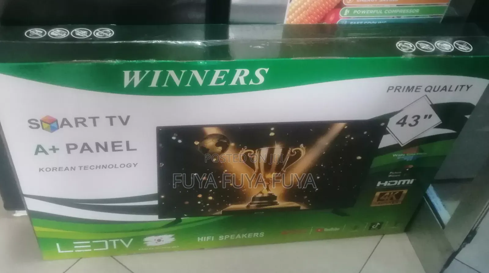 Winners 43 Inchi Double Glass Smart 2025 Tv