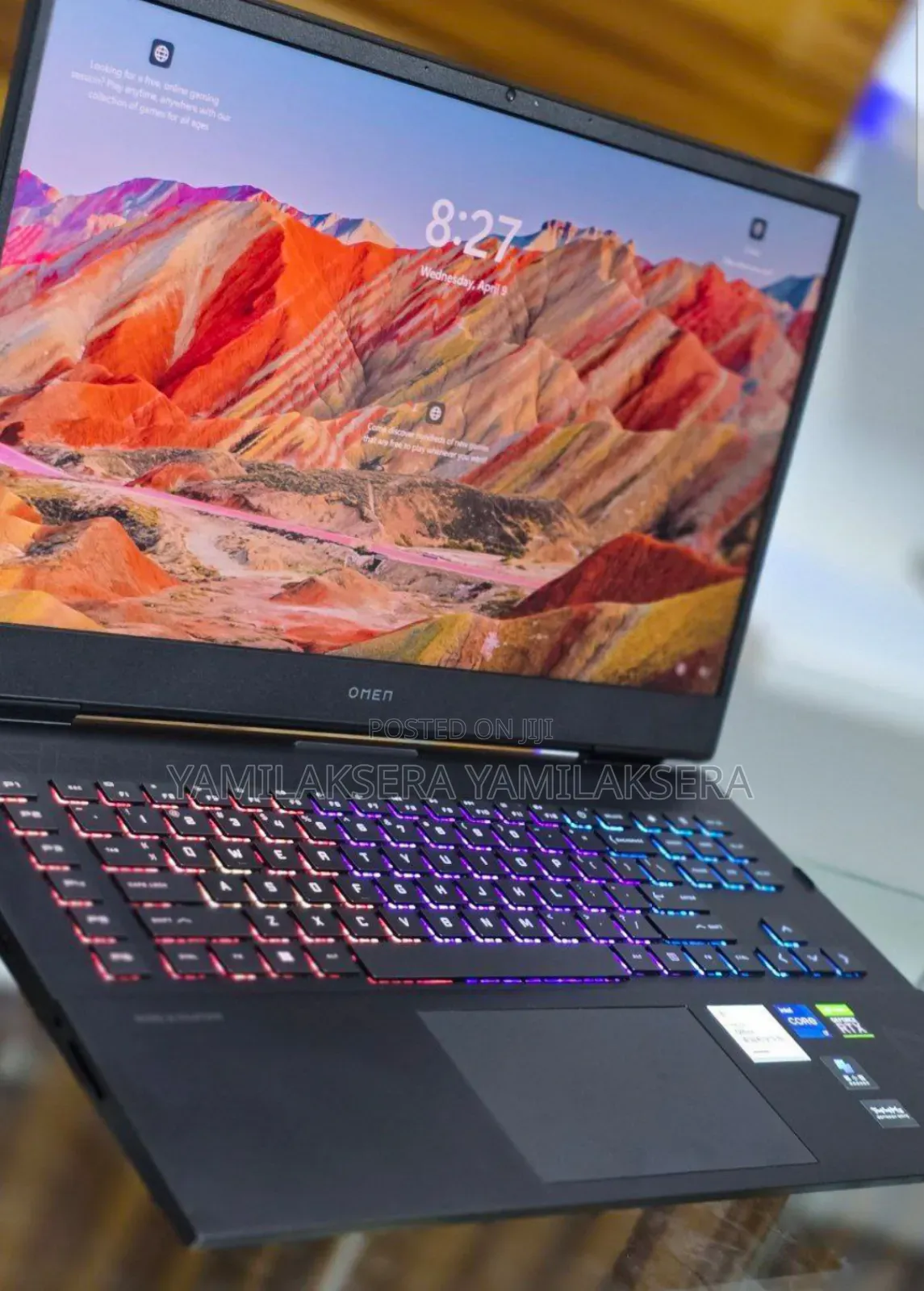 New Laptop HP Omen 17 16GB Intel Core I7 SSD 1T