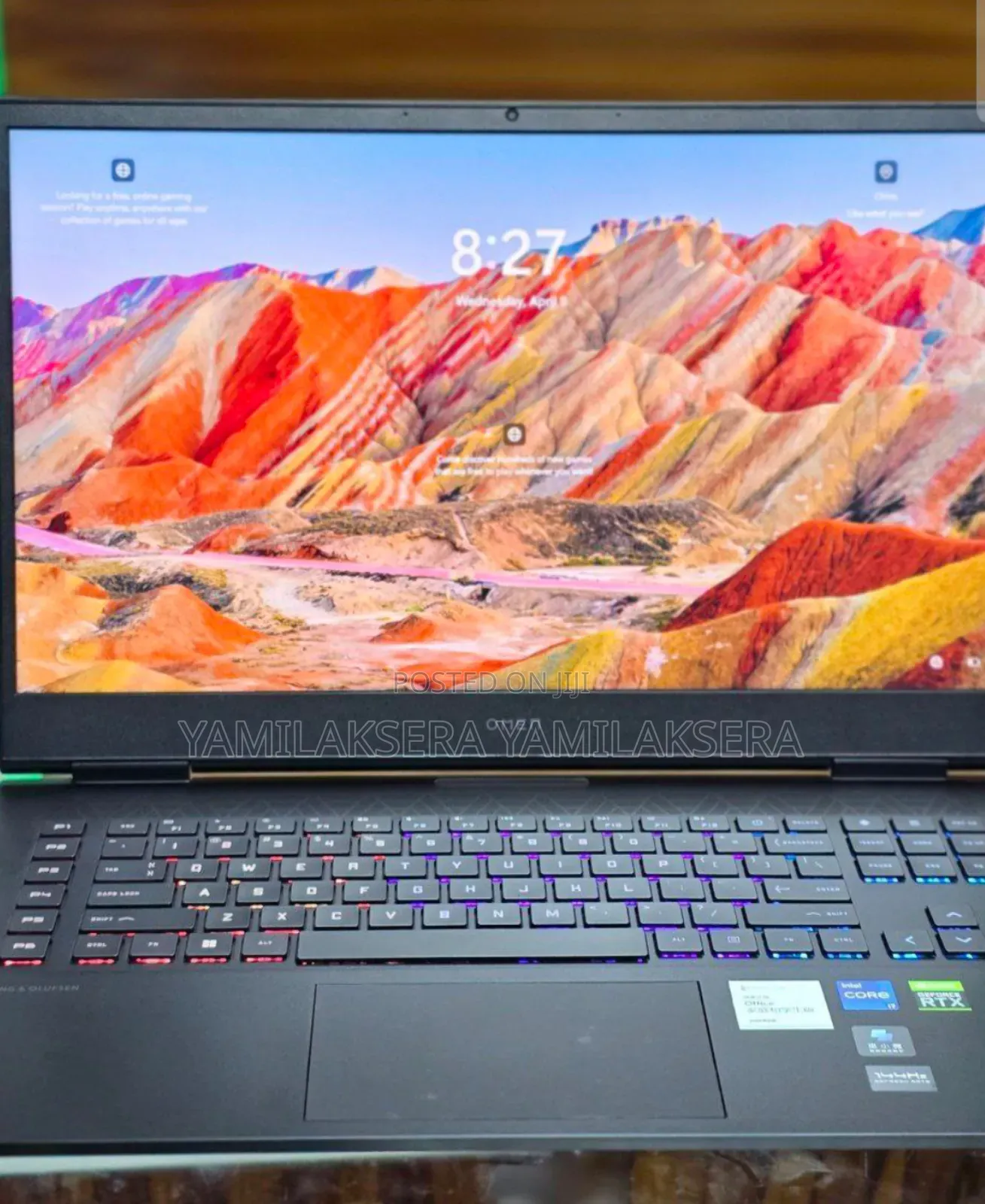 New Laptop HP Omen 17 16GB Intel Core I7 SSD 1T