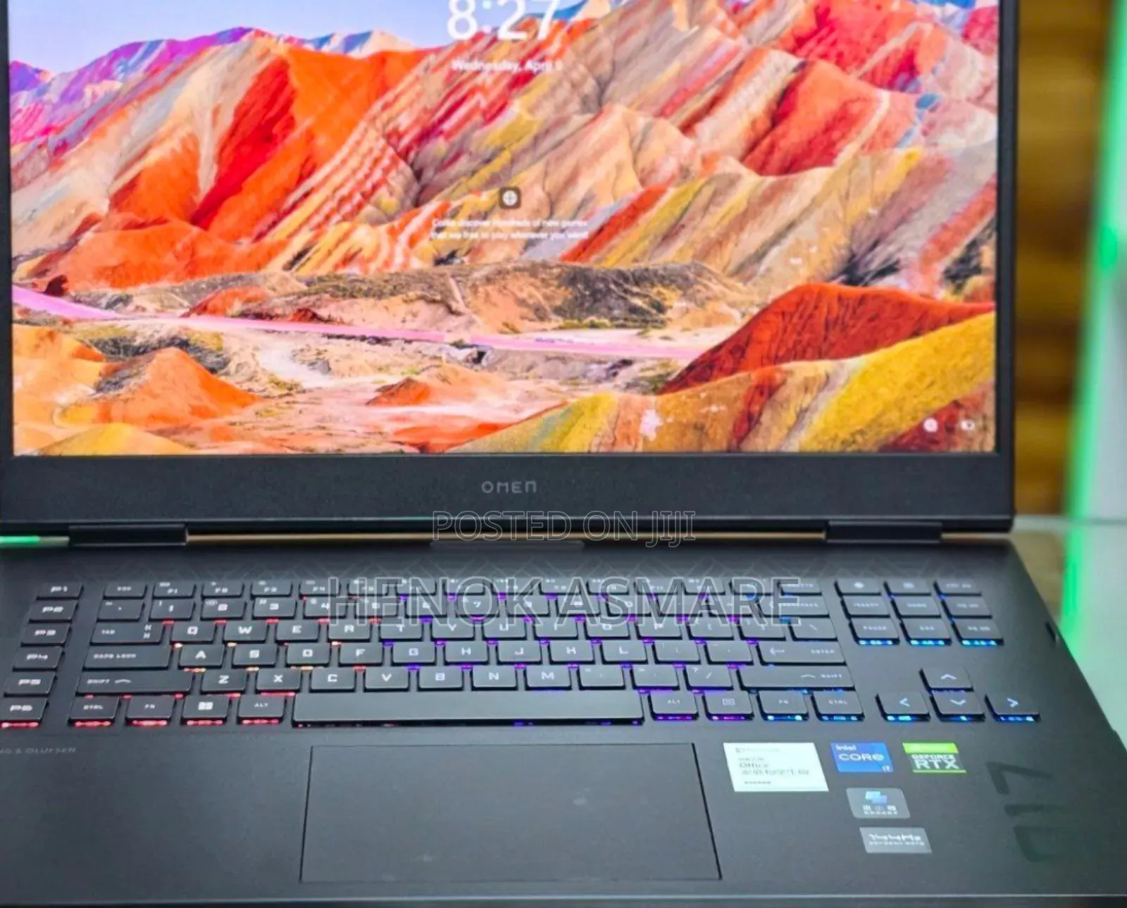 New Laptop HP Omen 17 16GB Intel Core I7 SSD 1T