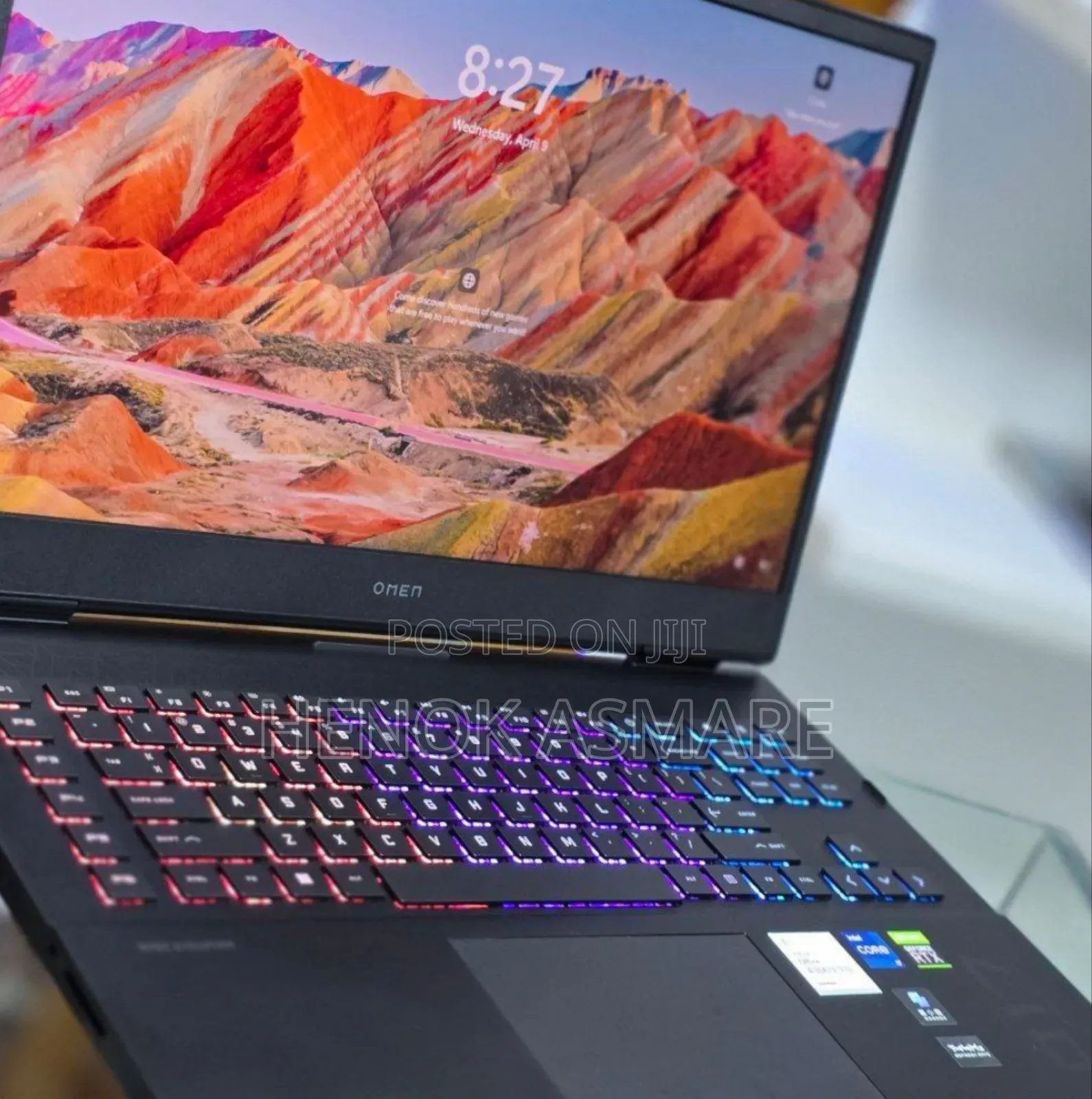 New Laptop HP Omen 17 16GB Intel Core I7 SSD 1T