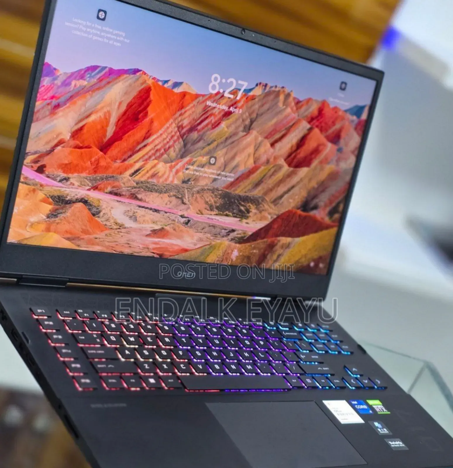 New Laptop HP Omen 17 16GB Intel Core I7 SSD 1T