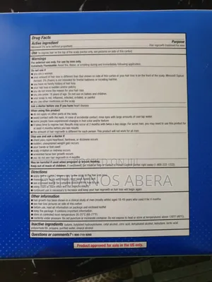 Minoxidil Foam Hair Beauty