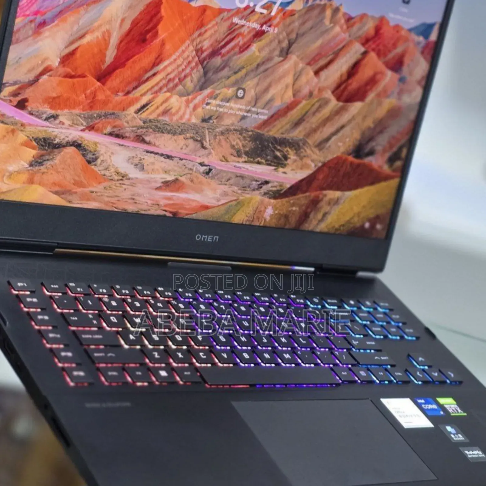 New Laptop HP Omen 17 16GB Intel Core I7 SSD 1T