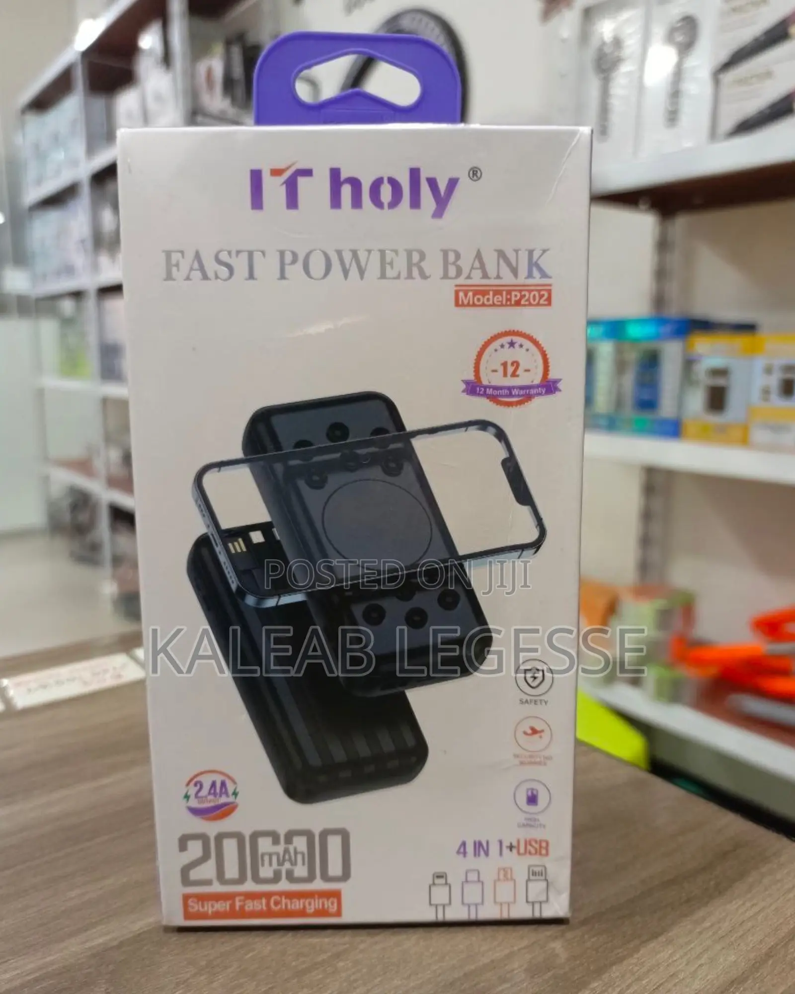 ( It Holy )Fast Power Bank, Model P202.