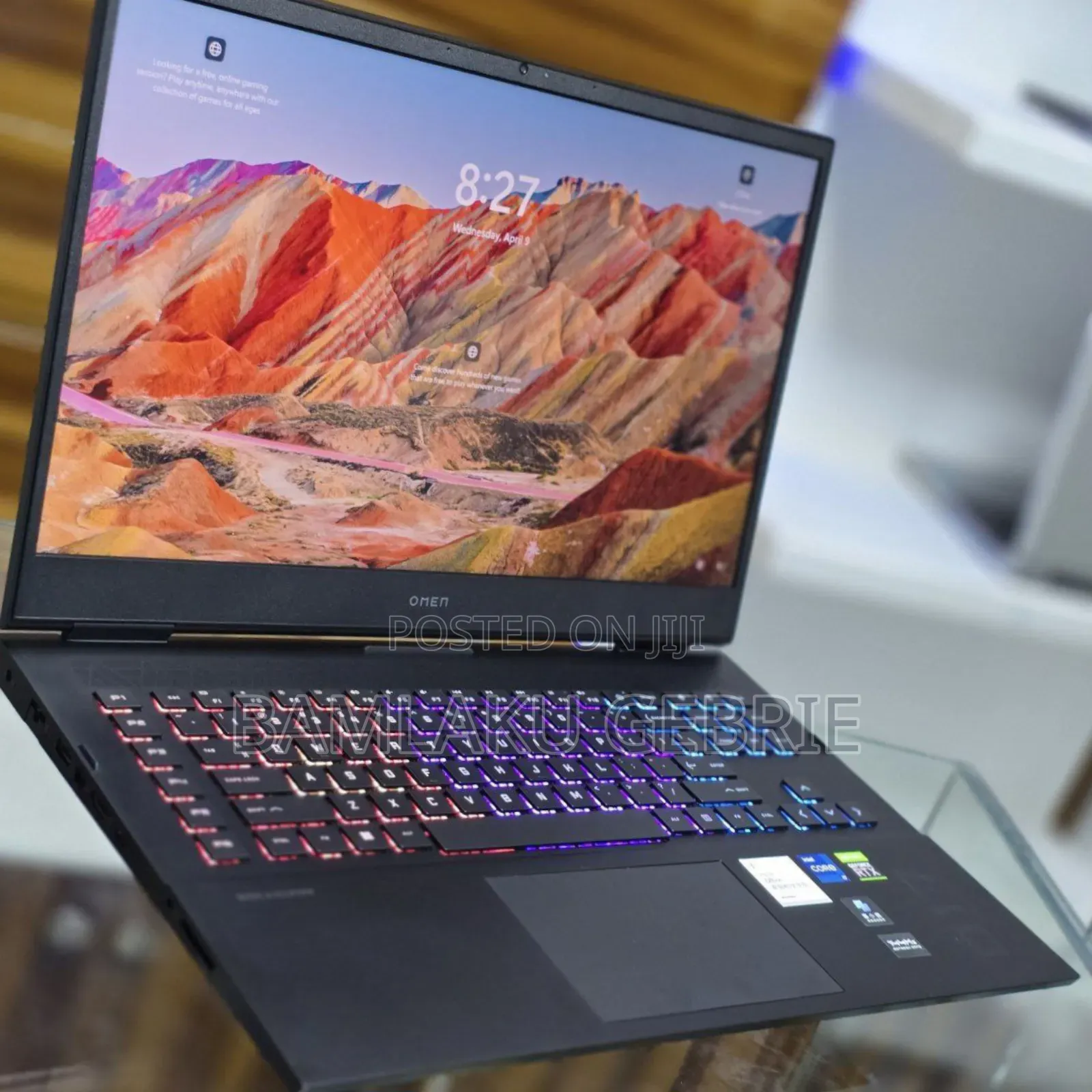 New Laptop HP Omen 17 16GB Intel Core I7 SSD 1T