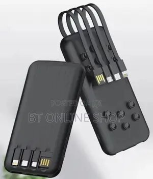 It Holy P202 Power Bank With 4 Built-in Cables and Wireless Charging