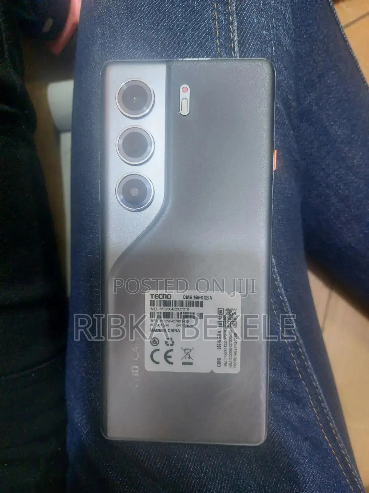 New Tecno Camon 40 256 GB Gray