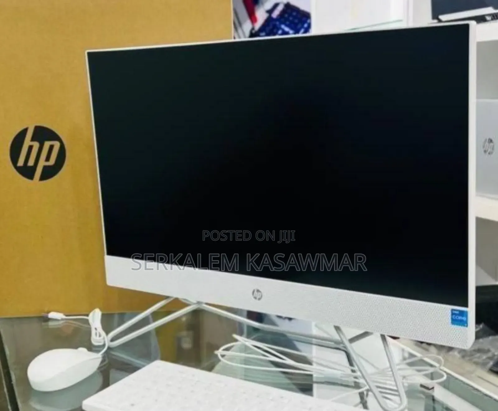 New Desktop Computer HP 200 G4 22 All-in-One 8GB Intel Core I5 SSD 1T