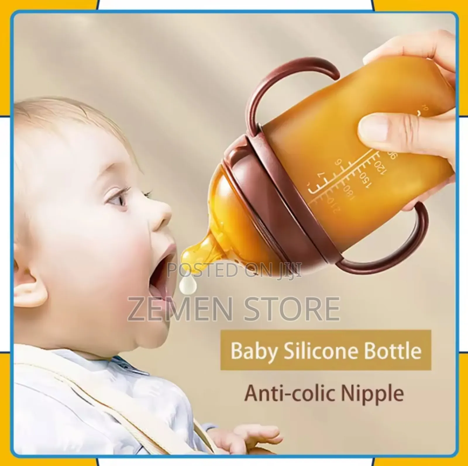 Silicone Baby Feeding Bottle