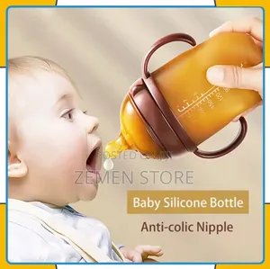 Silicone Baby Feeding Bottle